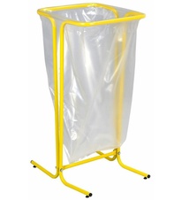 Stojan na odpadkové pytle Rossignol Tubag 57534, žlutý, 110 L