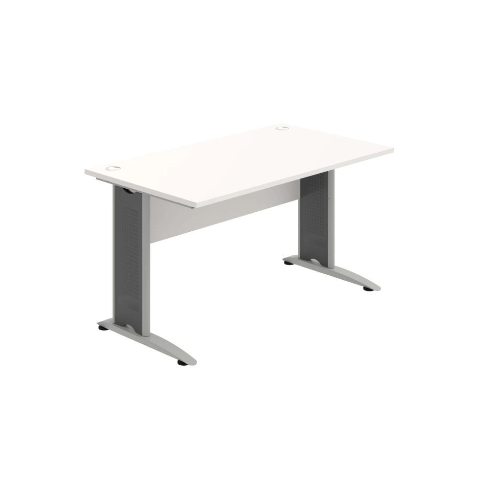 HOBIS kancelářský stůl pracovní rovný - CS 1400, bílá