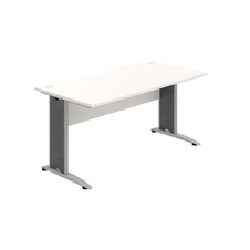 HOBIS kancelářský stůl pracovní rovný - CS 1600, bílá