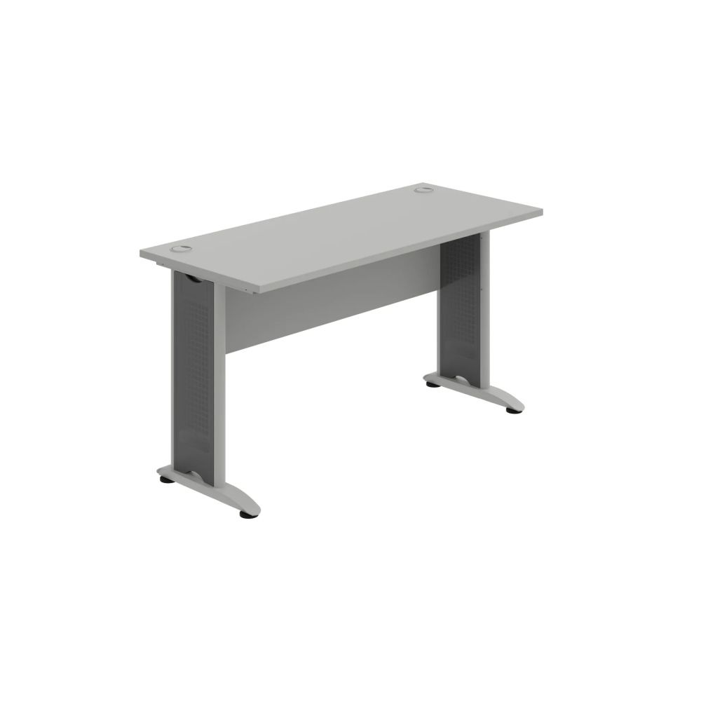HOBIS kancelářský stůl pracovní rovný - CE 1400, šedá