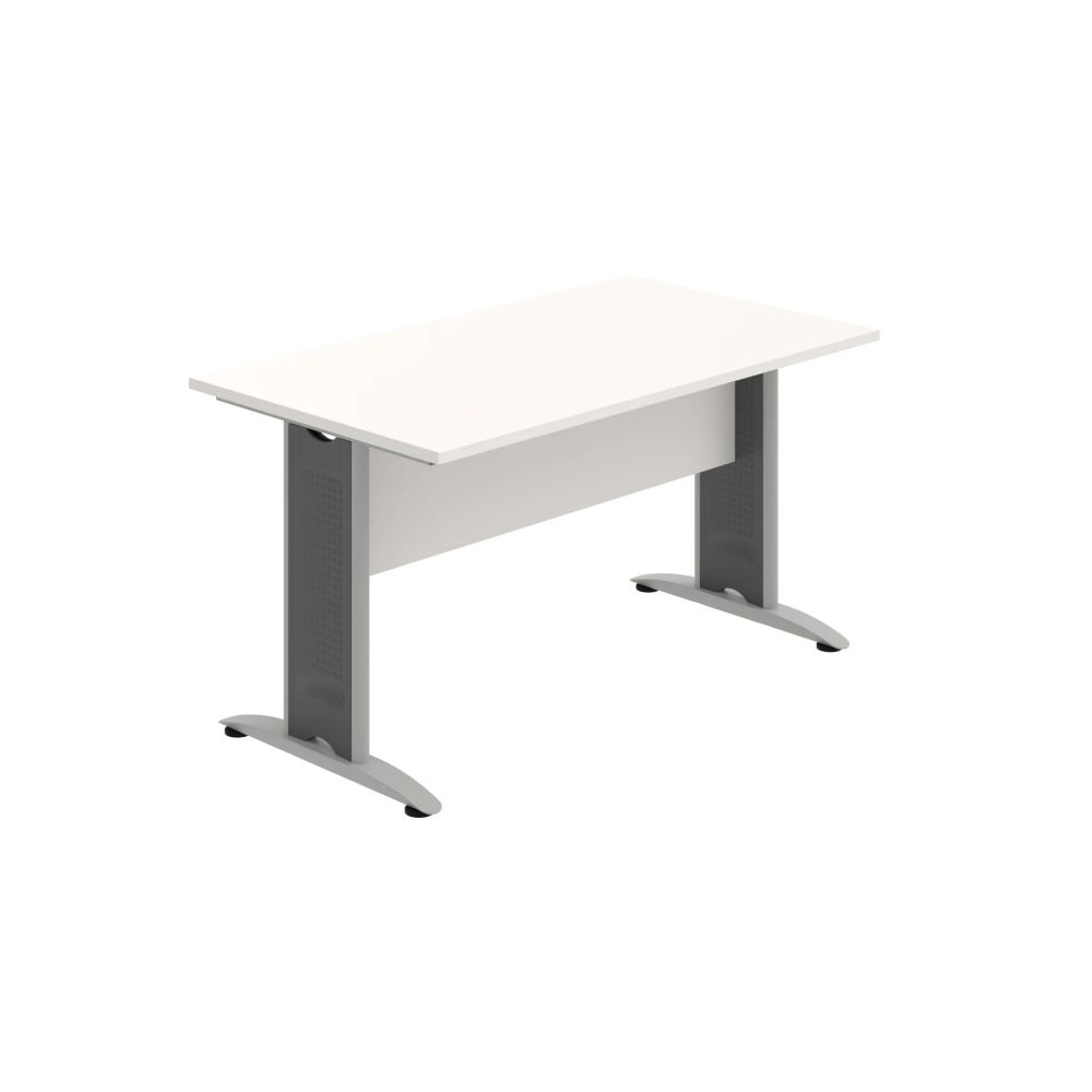 HOBIS kancelářský stůl jednací rovný - CJ 1400, bílá