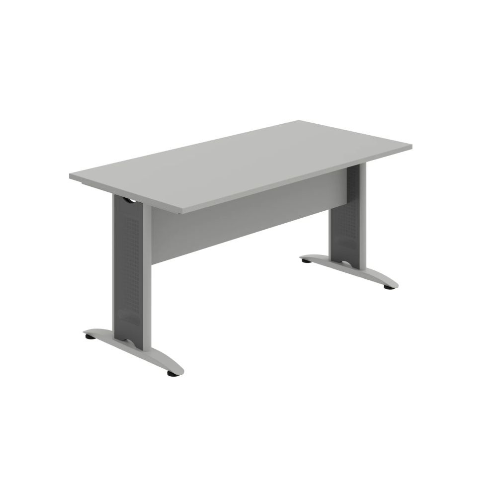 HOBIS kancelářský stůl jednací rovný - CJ 1600, šedá