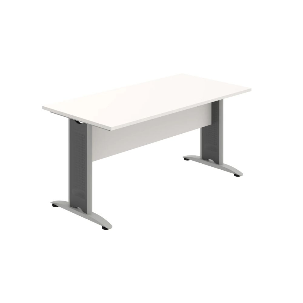 HOBIS kancelářský stůl jednací rovný - CJ 1600, bílá