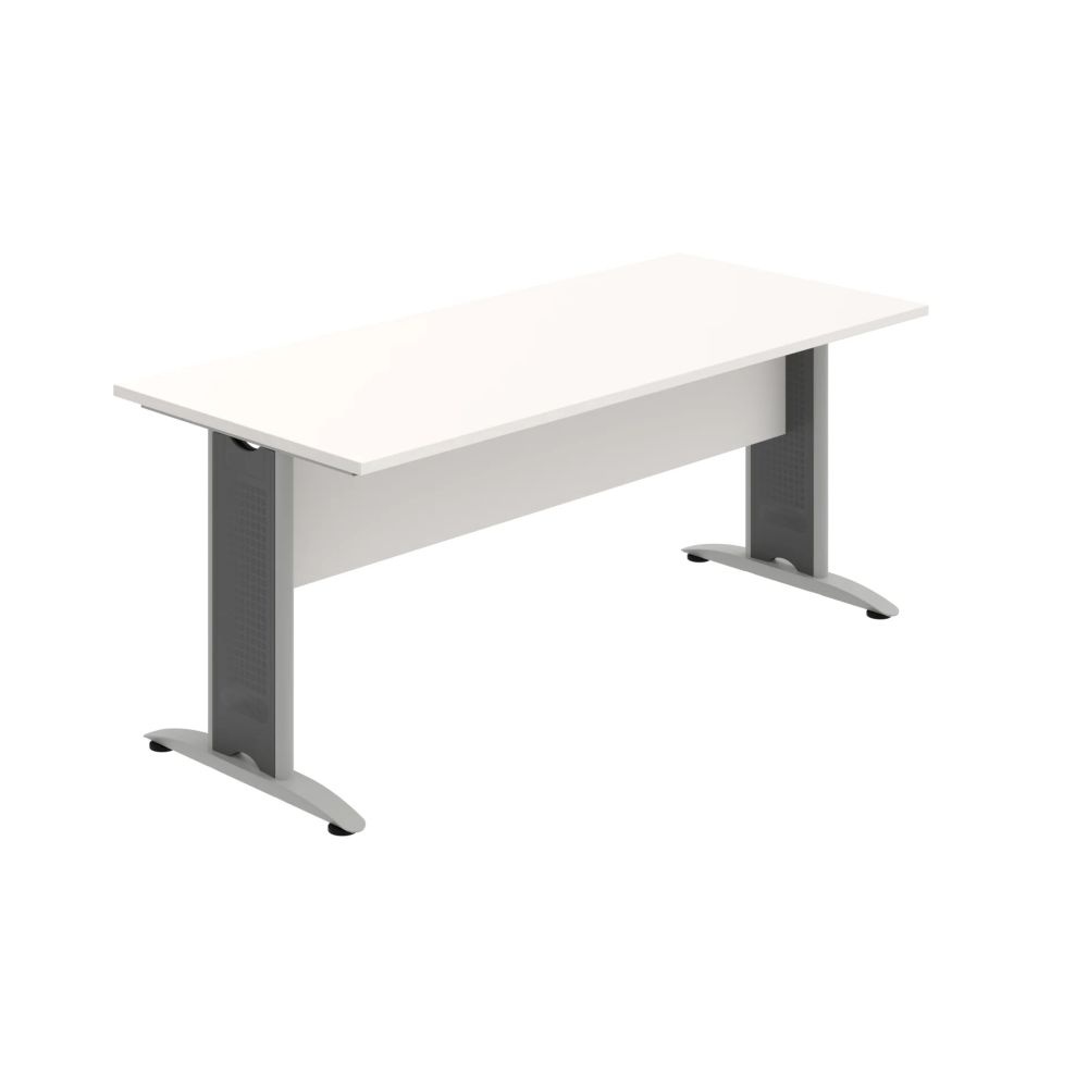 HOBIS kancelářský stůl jednací rovný - CJ 1800, bílá