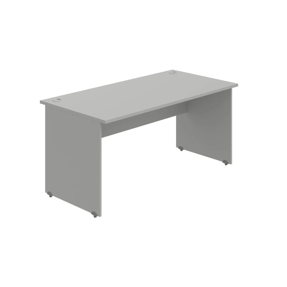 HOBIS stůl pracovní rovný - GS 1600, šedá