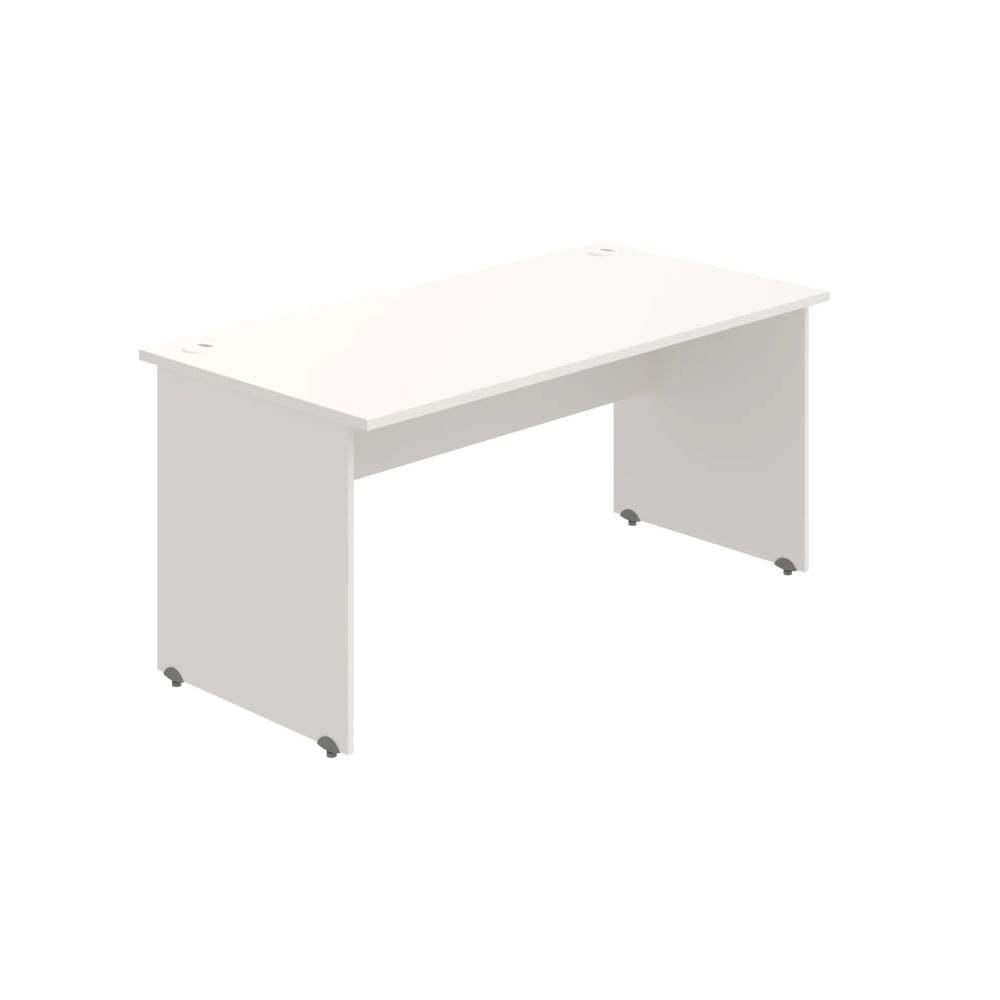 HOBIS stůl pracovní rovný - GS 1600, bílá