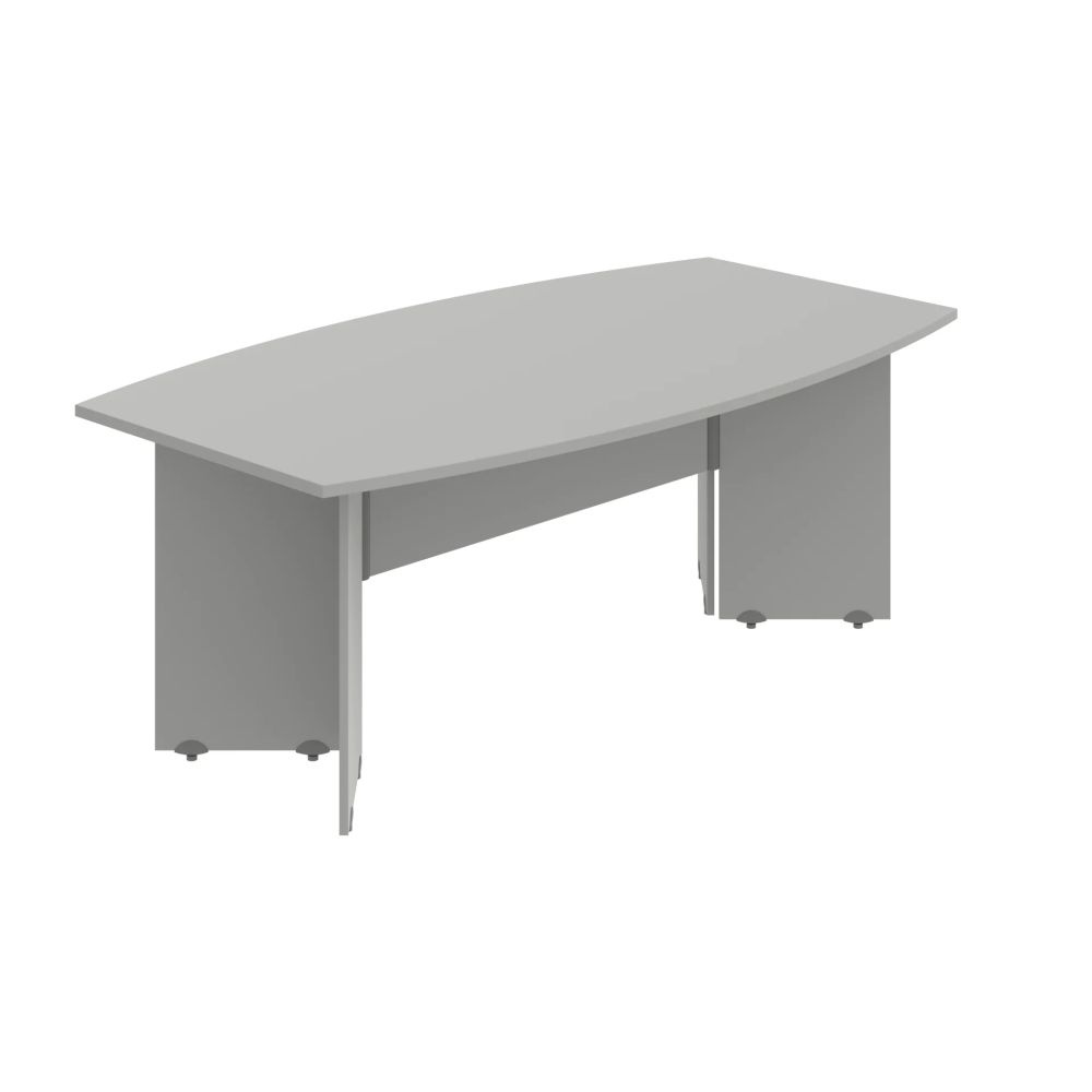 HOBIS kancelářský stůl jednací tvarový - GJ 200, šedá
