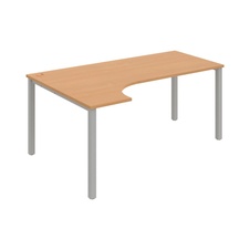 HOBIS kancelářský stůl, ergo pravý - UE 1800 P, buk