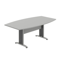 HOBIS kancelářský stůl jednací tvarový - CJ 200, šedá