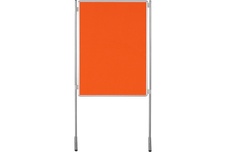 Textilní paraván ekoTAB oranžový 1500x1200