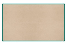 Textilní nástěnka boardOK se zeleným rámem 2000x1200