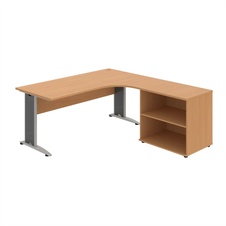 HOBIS kancelářský stůl pracovní, sestava levá - CE 1800 60 H L, buk