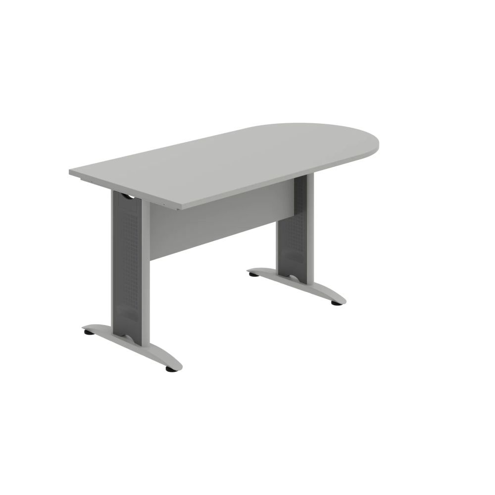 HOBIS přídavný stůl jednací oblouk - CP 1600 1, šedá