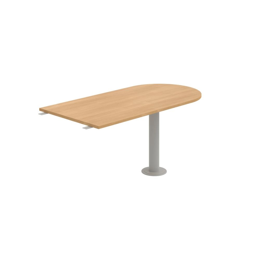 HOBIS přídavný stůl jednací oblouk - CP 1600 3, dub
