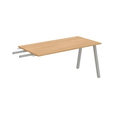 HOBIS přídavný stůl do úhlu - US A 1600 RU, hloubka 80 cm, dub