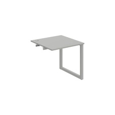 HOBIS přídavný stůl rovný - US O 800 R, šedá