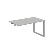 HOBIS přídavný stůl rovný - US O 1400 R, šedá