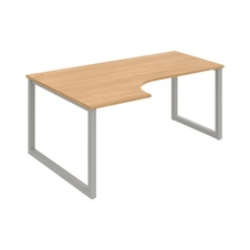 HOBIS kancelářský stůl tvarový, ergo pravý - UE O 1800 60 P, dub