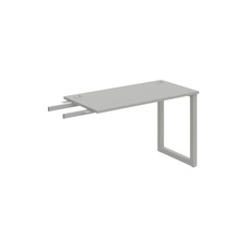 HOBIS přídavný stůl do úhlu - UE O 1200 RU, hloubka 60 cm, šedá