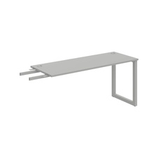 HOBIS přídavný stůl do úhlu - UE O 1600 RU, hloubka 60 cm, šedá