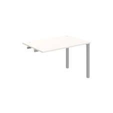 HOBIS přídavný kancelářský stůl rovný - US 1200 R, bílá