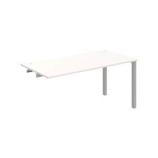 HOBIS přídavný kancelářský stůl rovný - US 1600 R, bílá