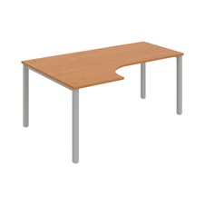 HOBIS kancelářský stůl tvarový, ergo pravý - UE 1800 60 P, olše