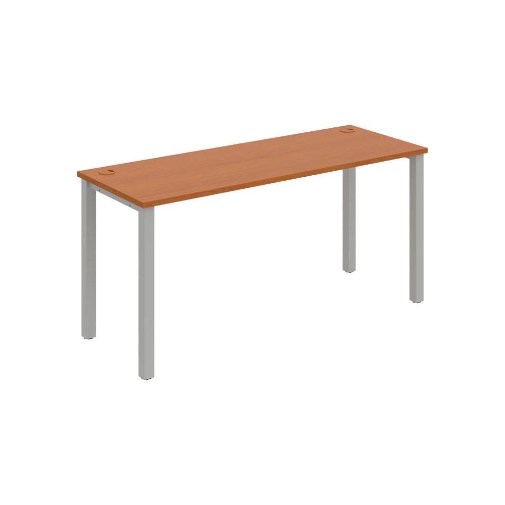 HOBIS kancelářský stůl rovný - UE 1600, hloubka 60 cm, třešeň
