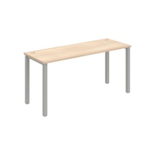HOBIS kancelářský stůl rovný - UE 1600, hloubka 60 cm, akát