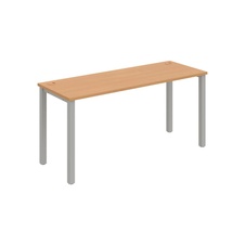 HOBIS kancelářský stůl rovný - UE 1600, hloubka 60 cm, buk