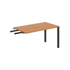 HOBIS přídavný stůl do úhlu - US 1400 RU, hloubka 80 cm, olše