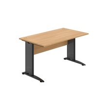 HOBIS kancelářský stůl pracovní rovný - CS 1400, dub